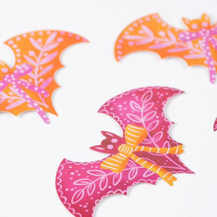 Bats & Bows Accent Stickers