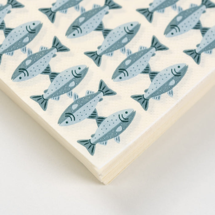Fish Pattern Guest Towels