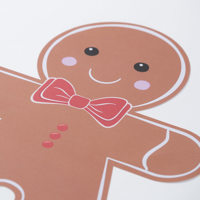 Gingerbread Man Paper Placemats