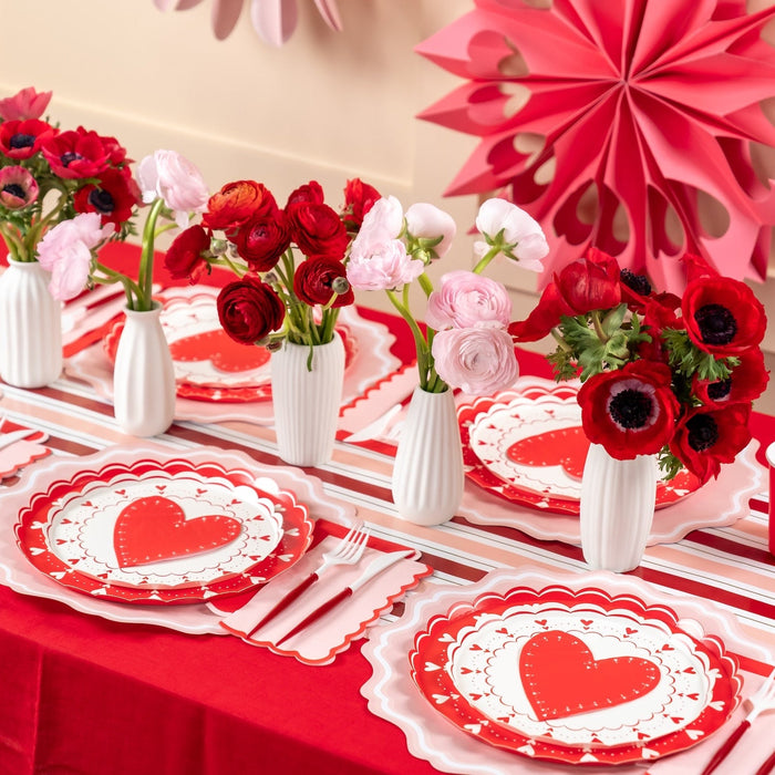 From the Heart Shaped Napkins