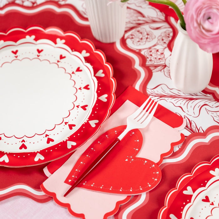From the Heart Dessert Plates
