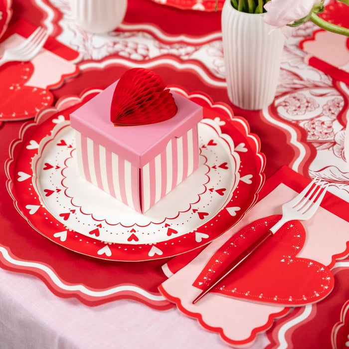 From the Heart Shaped Napkins