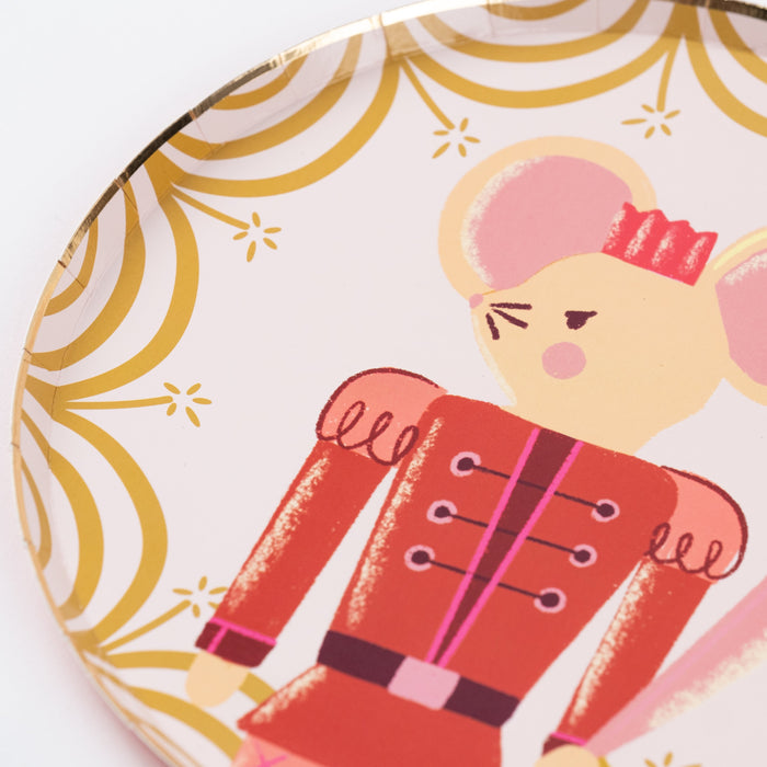 Nutcracker Dessert Plates