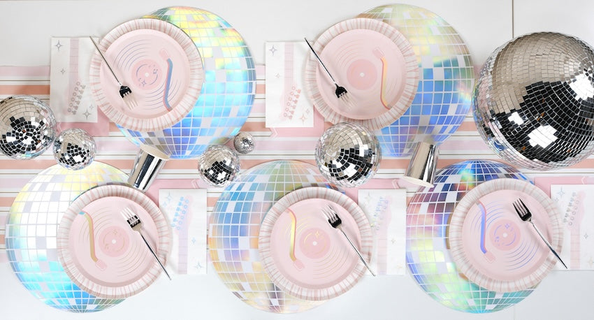 Pop Star Dance Party Disco Ball Placemats