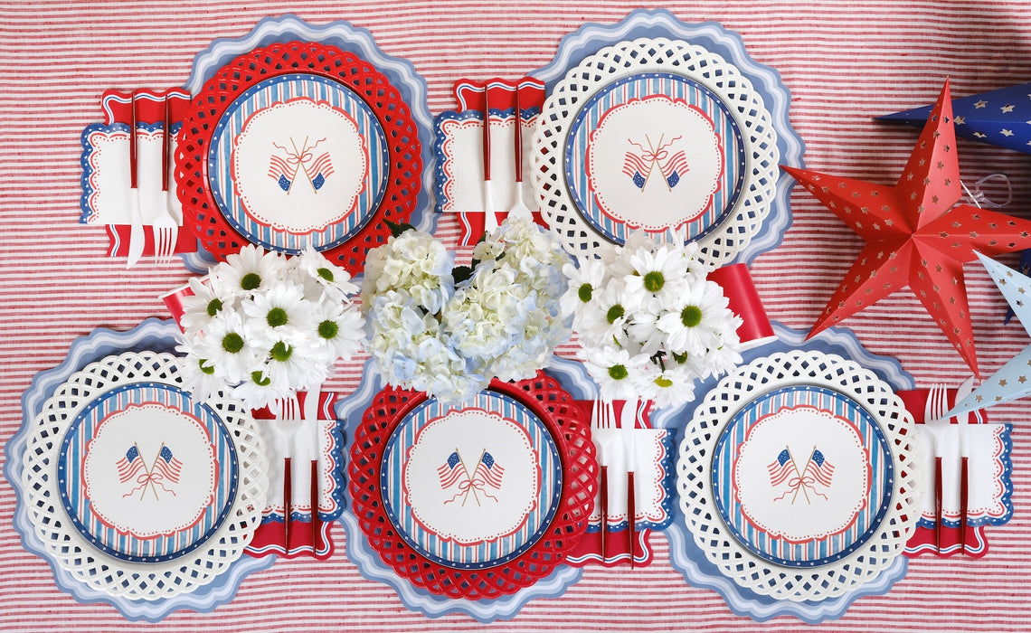 4th of July Patriotic Flags Party Kit