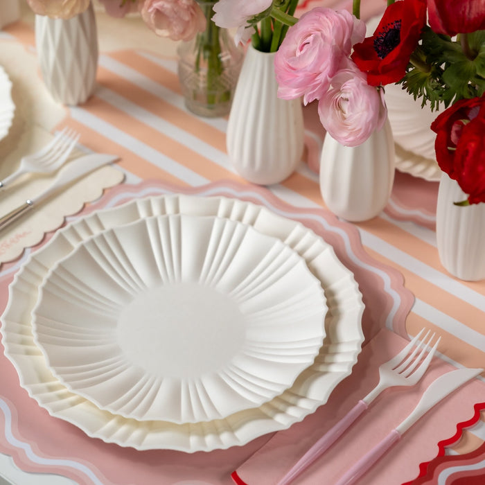 Cream Naturally Eco Dinner Plates