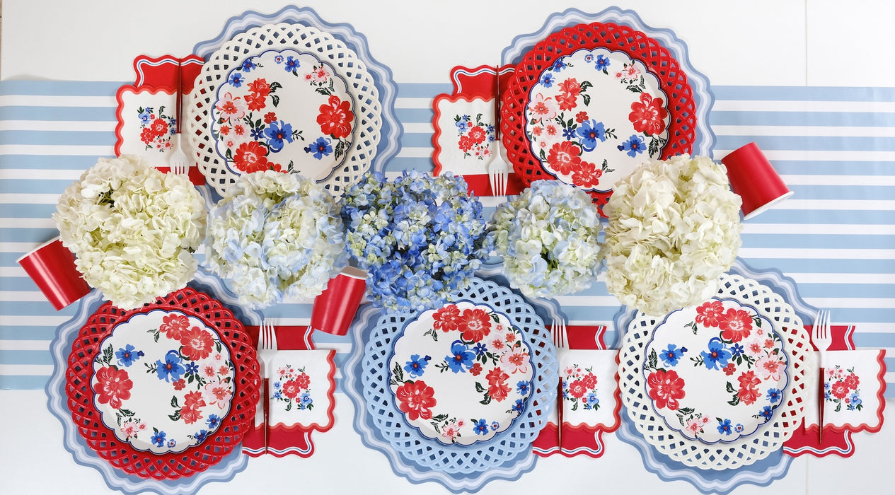 Summer Floral Cocktail Napkins