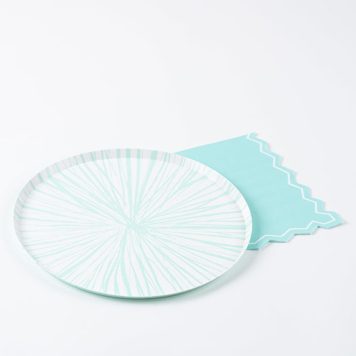 Mint Radiance Dinner Plates