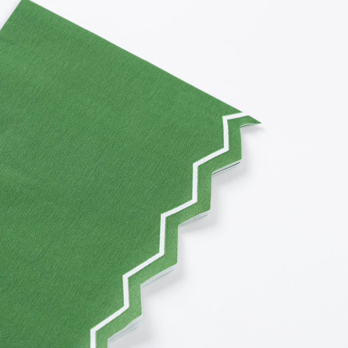 Green Celebration Chic Guest Towels