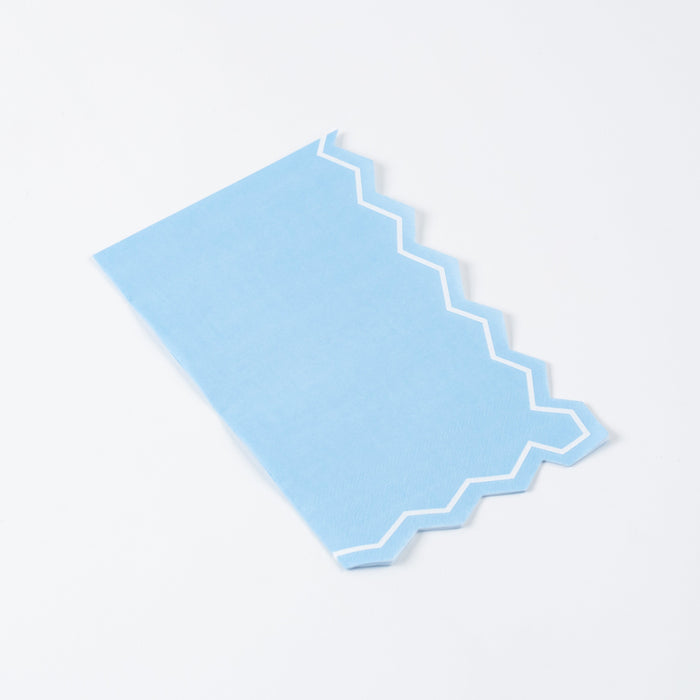 Light Blue Celebration Chic Guest Towels