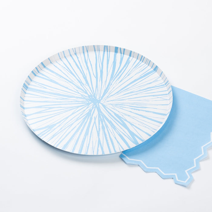 Baby Blue Radiance Dinner Plates