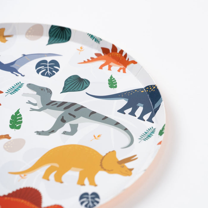 Dinosaur Dessert Plates