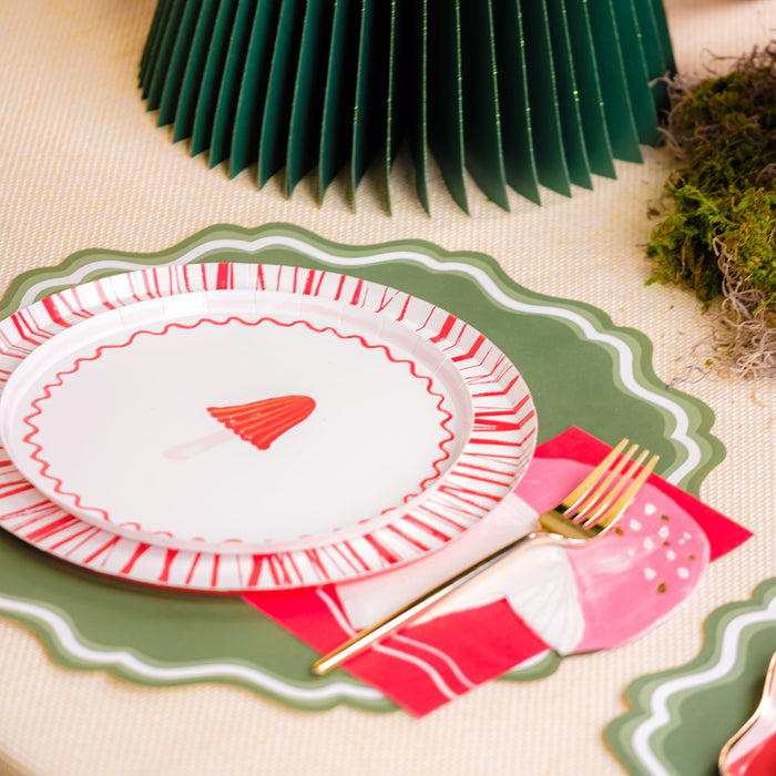 Merry Mushrooms Side Plates