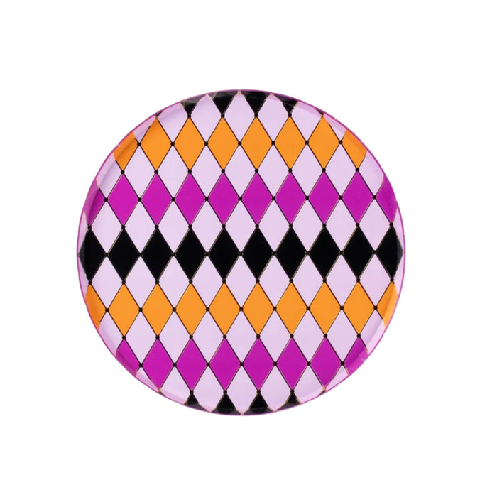 Halloween Diamond Dinner Plates