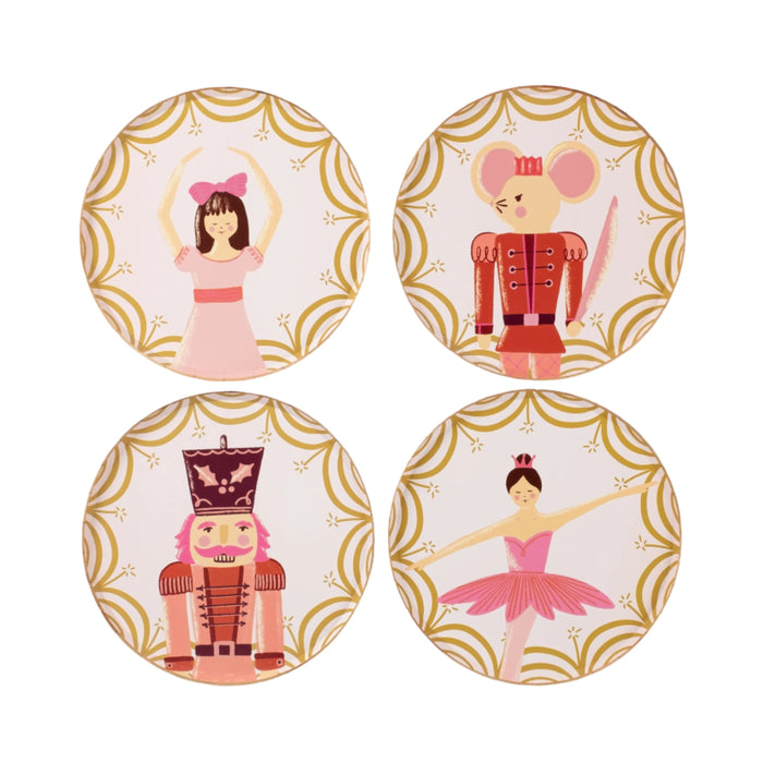 Nutcracker Dessert Plates