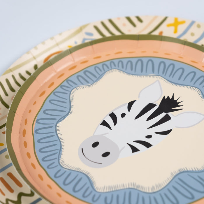 Safari Dessert Plates