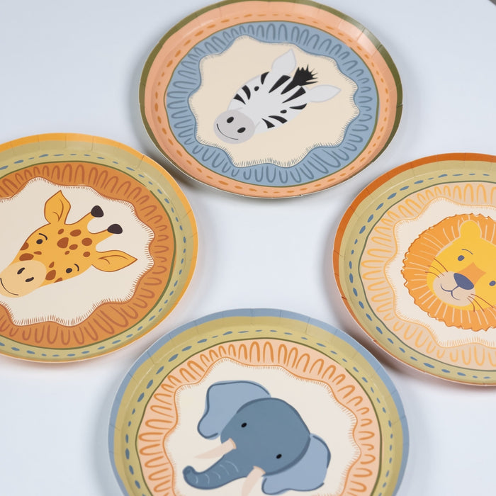 Safari Dessert Plates