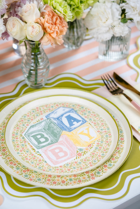 Baby Blocks Beverage Napkins