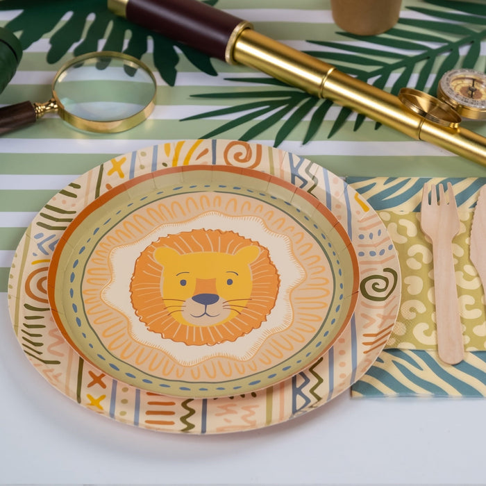 Safari Dessert Plates