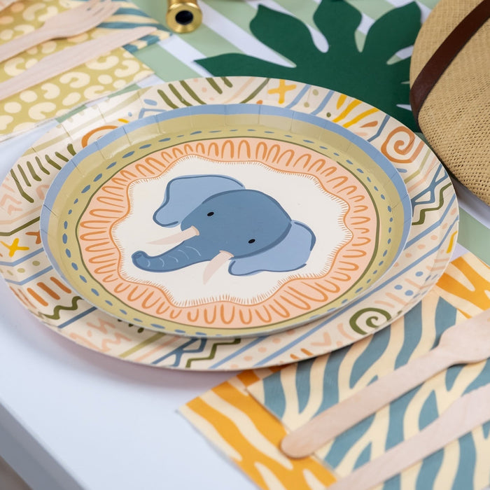 Safari Dessert Plates