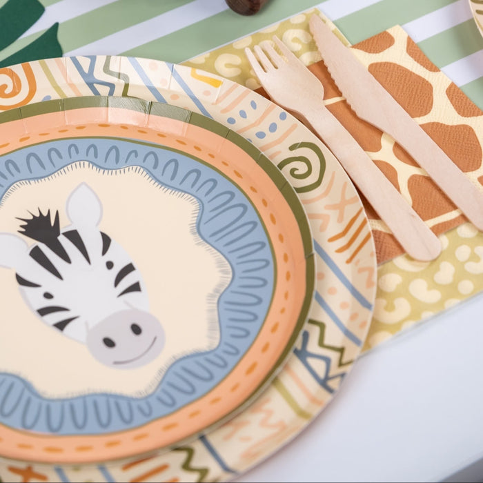Safari Dessert Plates