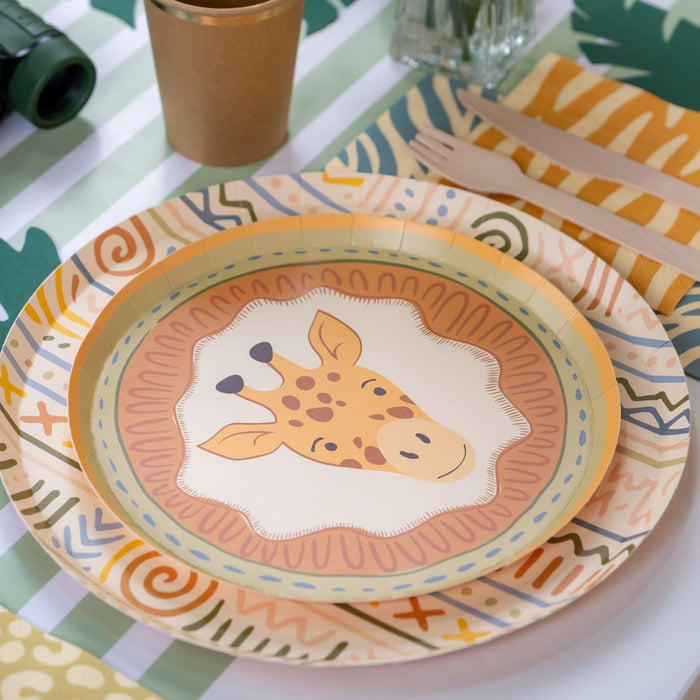Safari Dessert Plates