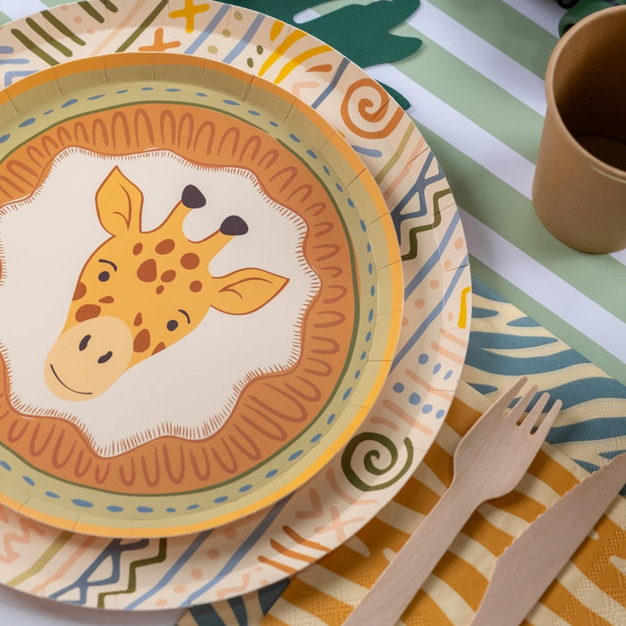 Safari Dessert Plates
