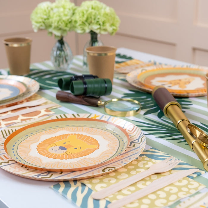 Sage Striped Table Runners