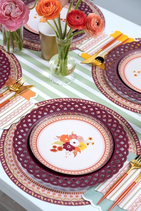 Harvest Floral Cocktail Napkins