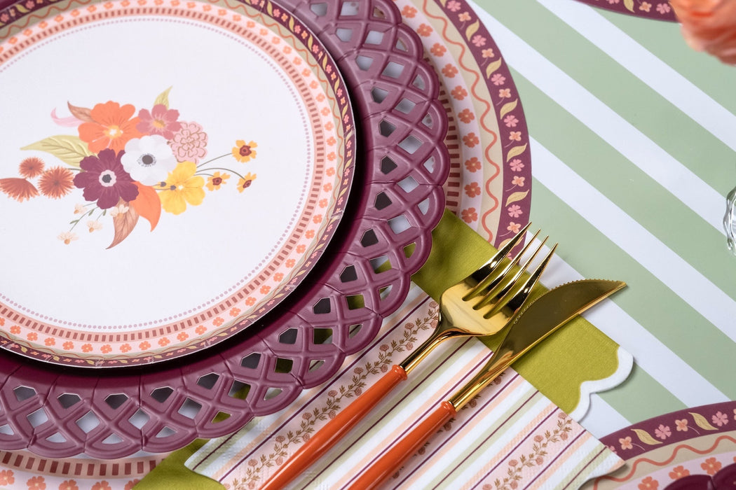 Harvest Floral Cocktail Napkins