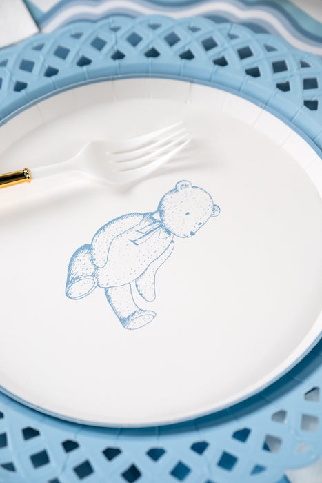 Light Blue Precious Baby Party Kit