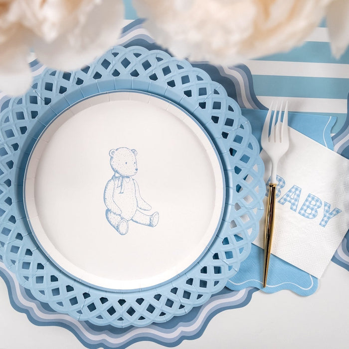 Light Blue Precious Baby Party Kit