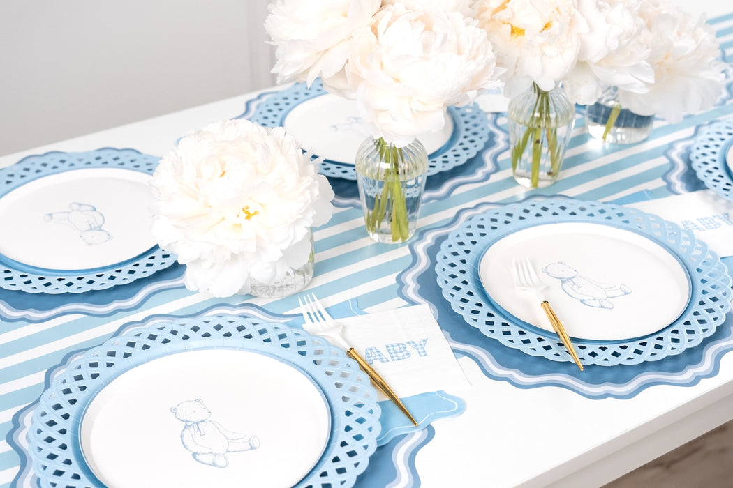 Light Blue Precious Baby Party Kit