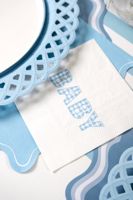 Light Blue Precious Baby Party Kit