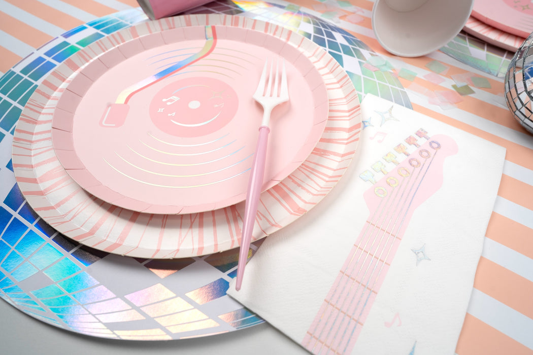 Pink Radiance Dinner Plates