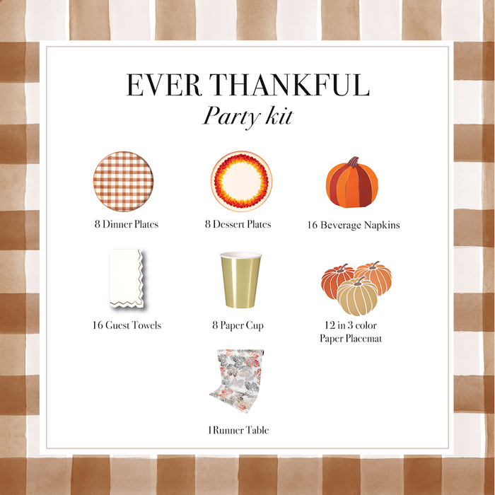 Ever Thankful Thanksgiving Party Kit