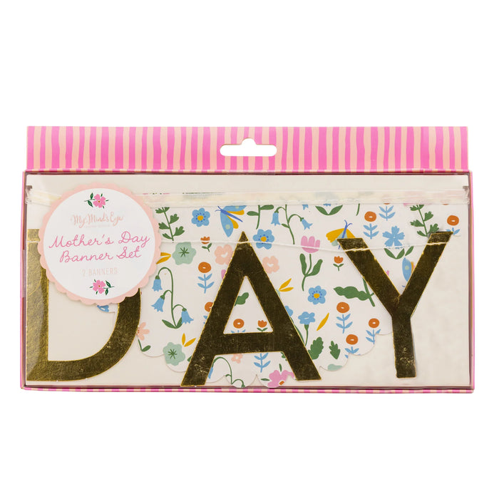 Happy Mother's Day Banner Set