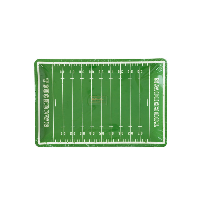 Football Field Shaped Plate