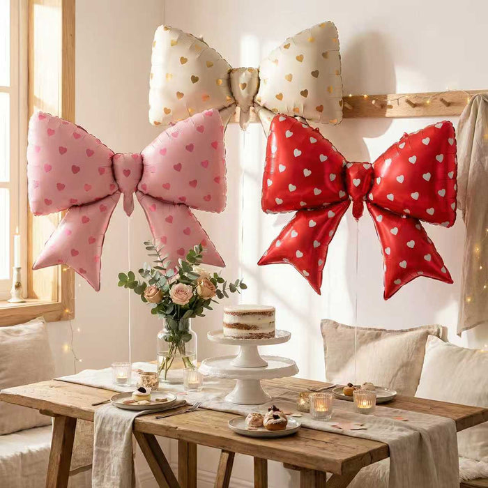38" Polkadot Bow Balloon