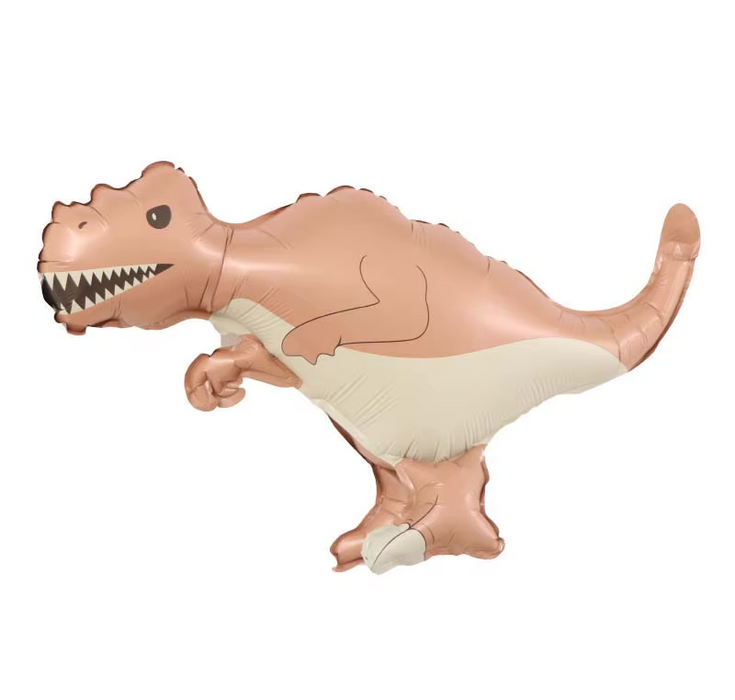 25" Brown T-Rex Balloon