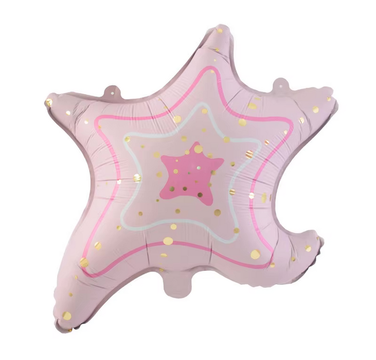 18" Pink Starfish Balloon