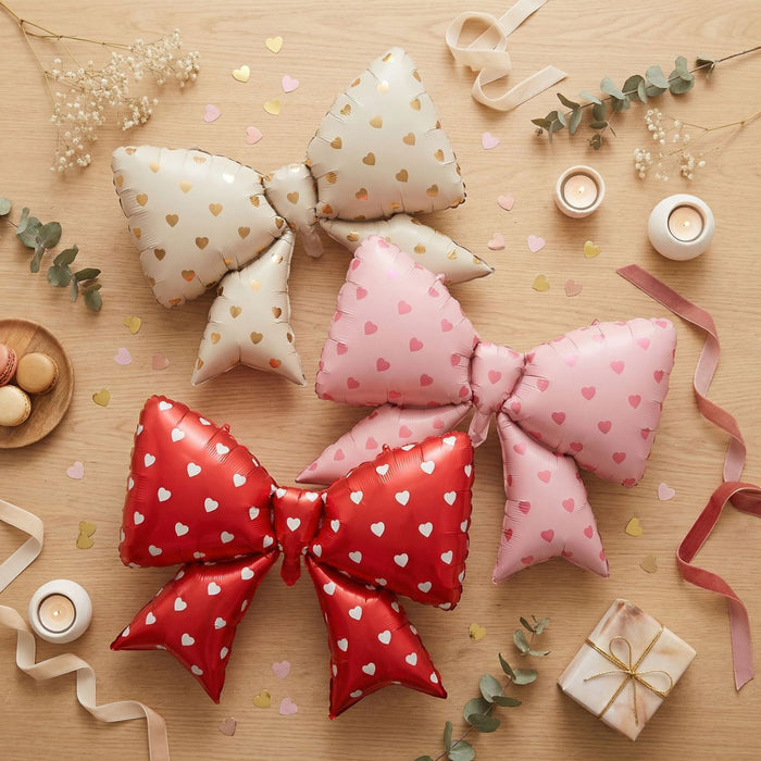 38" Polkadot Bow Balloon