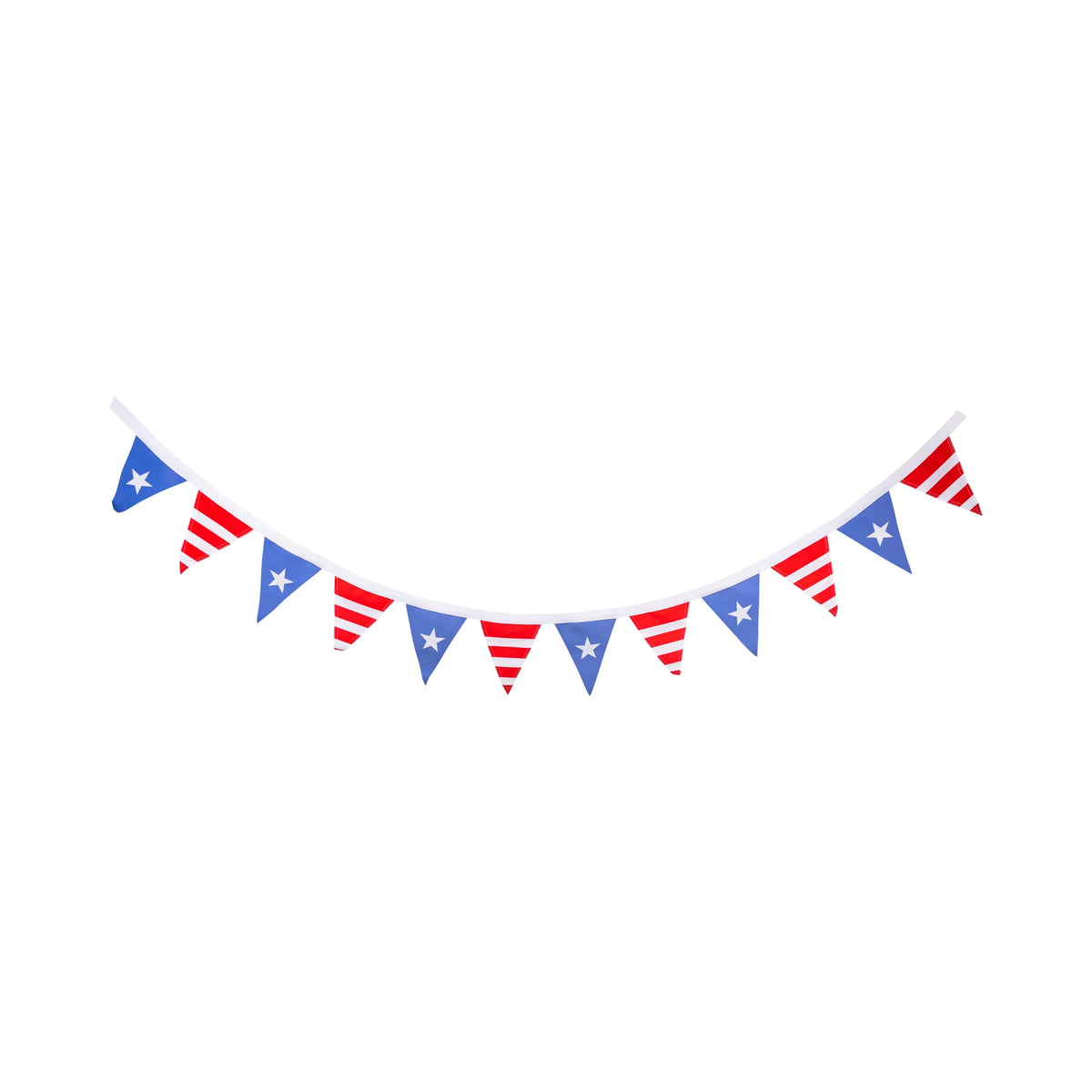 Stars and Stripes Paper Pennant Banner– Gatherings by CP