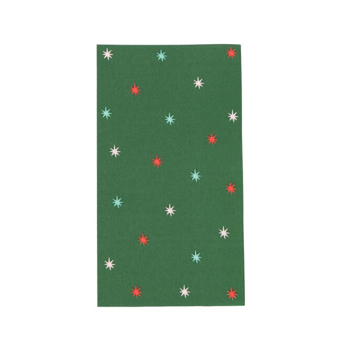 Holiday Stars Christmas Guest Towels