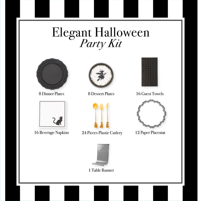 Elegant Halloween Party Kit