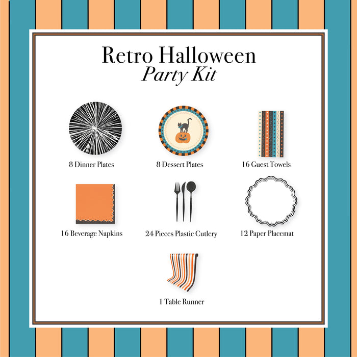 Retro Halloween Party Kit