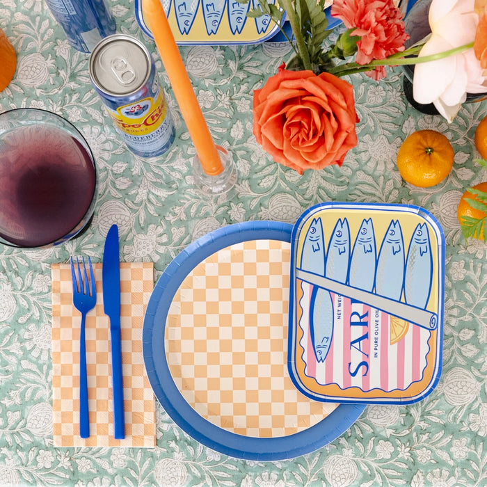 Le Dinner Sardine Can Dinner Plates