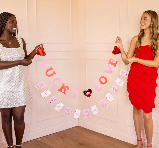 Lucky in Love Cards Banner Set