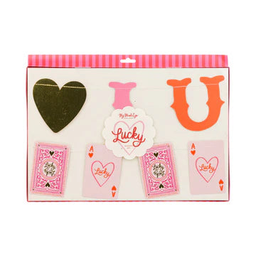 Lucky in Love Cards Banner Set