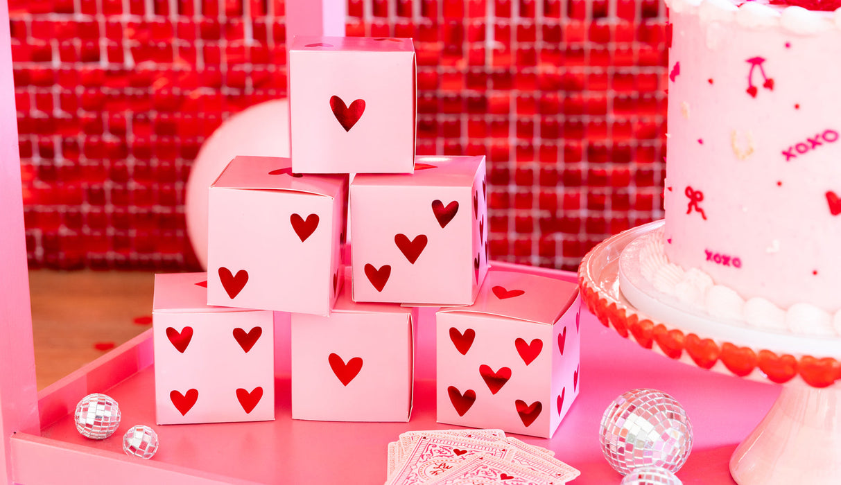 Heart Dice Treat Boxes